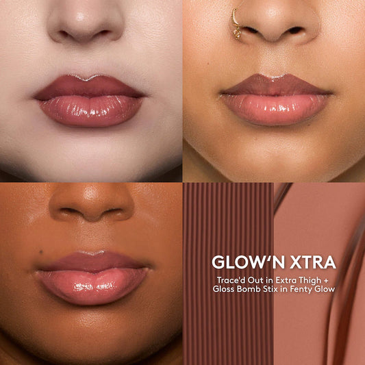 Fenty Beauty Glow’n Extra 2-Piece Lip Set