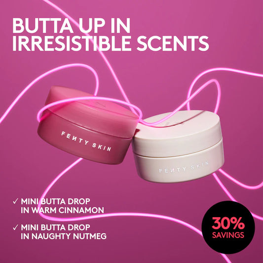 Fenty Beauty Lil Butta Dropz Mini Whipped Oil Body Cream Dúo