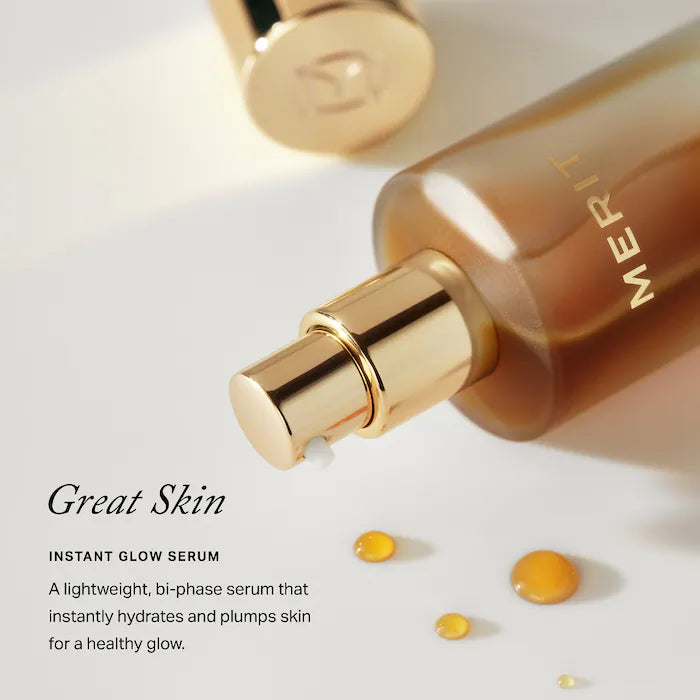 MERIT
Great Skin Instant Glow Serum with Niacinamide and Hyaluronic Acid