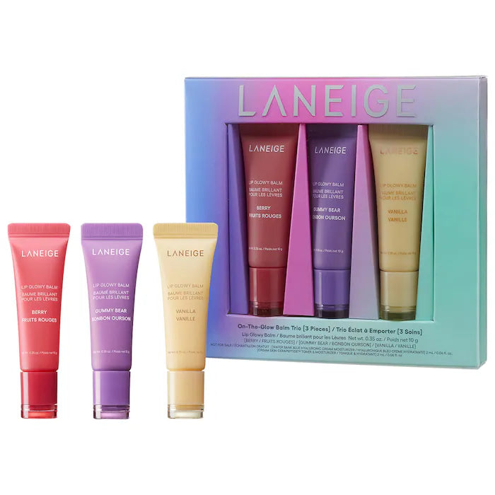 *PREORDER* Laneige On The Glow Lip Balm Trío