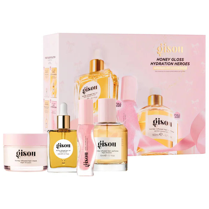 *PREORDER* Gisou Honey Gloss Hydration Heroes Hair Value Set