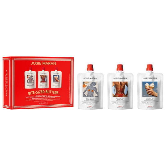 Josie Maran Bite-Sized Butters Mini Whipped Body Butter 3-Piece Gift Set