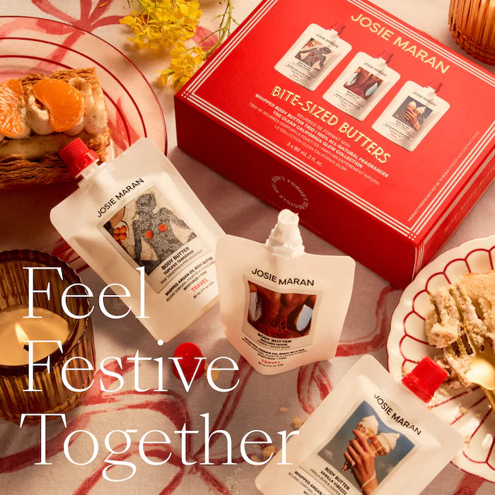 Josie Maran Bite-Sized Butters Mini Whipped Body Butter 3-Piece Gift Set