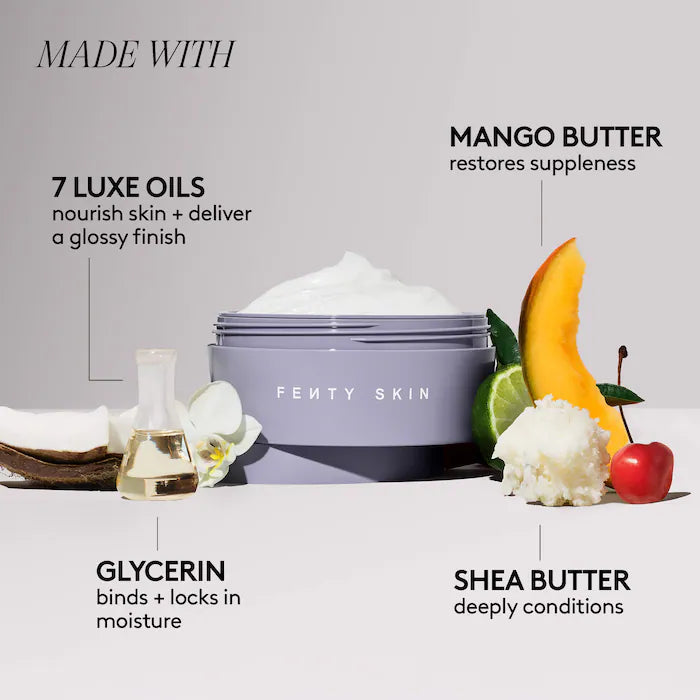 Fenty Beauty Lil Butta Dropz Mini Whipped Oil Body Cream Dúo