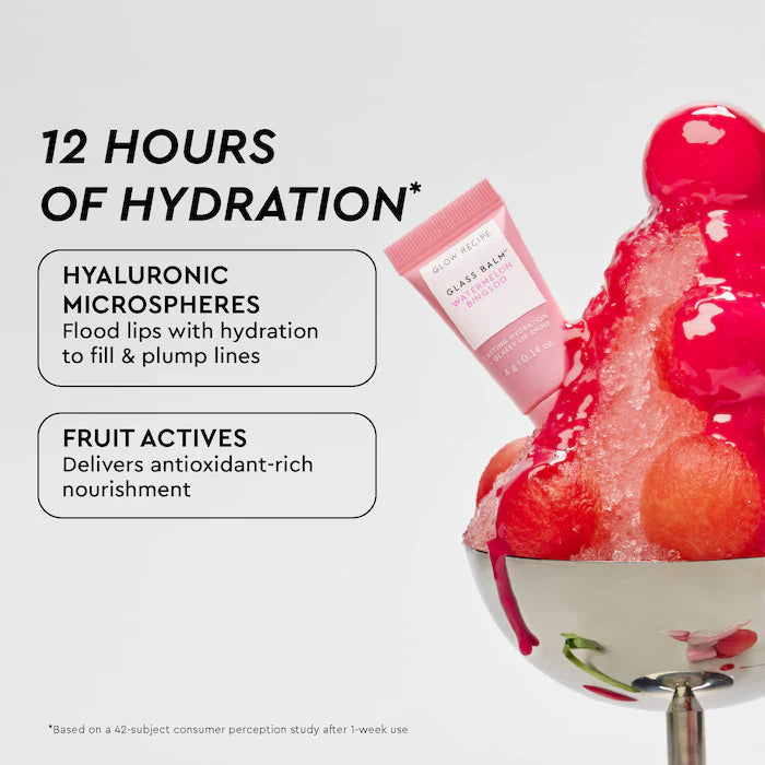 Glow Recipe Mini Glass Balm Lip Collection Gift Set