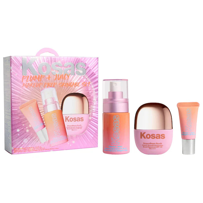 Kosas Plump + Juicy Makeup Prep Skincare Set