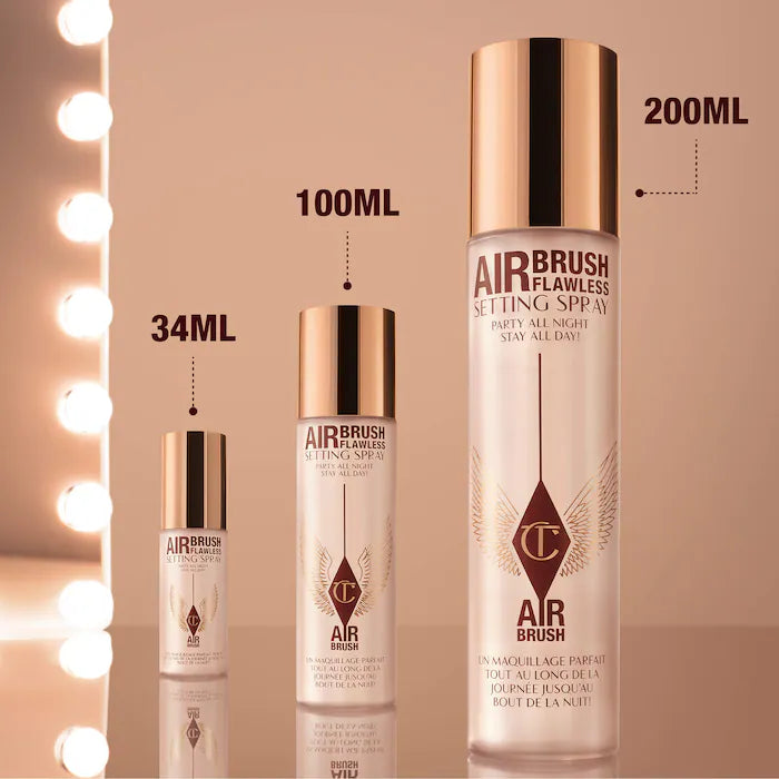 Charlotte Tilbury Mini Airbrush Flawless Setting Spray Dúo Gift Set