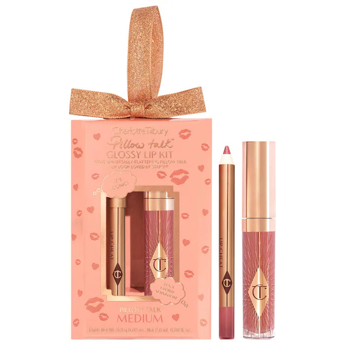 Charlotte Tilbury Mini Pillow a Talk Glossy Lip Dúos