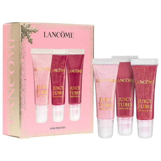 Lancome Mini Juicy Tubes Lip Gloss Trío Gift Set