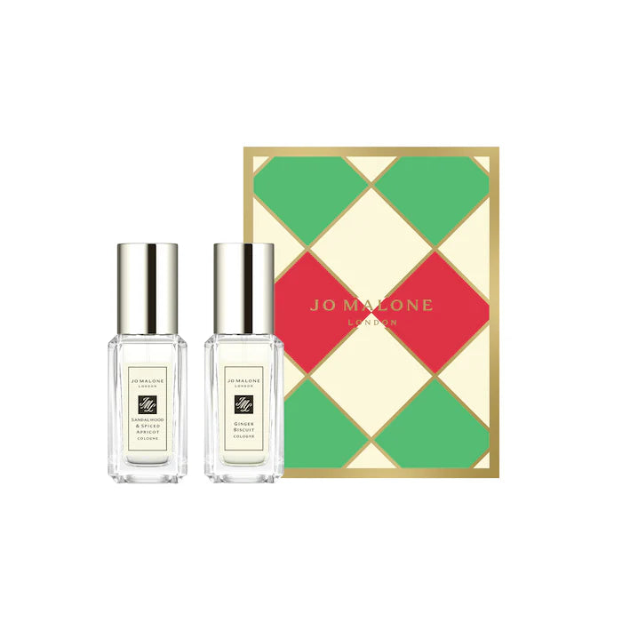 Jo Malone London Mini Ginger Biscuit + Sandalwood & Spiced Apricot Cologne Dúo Gift Set