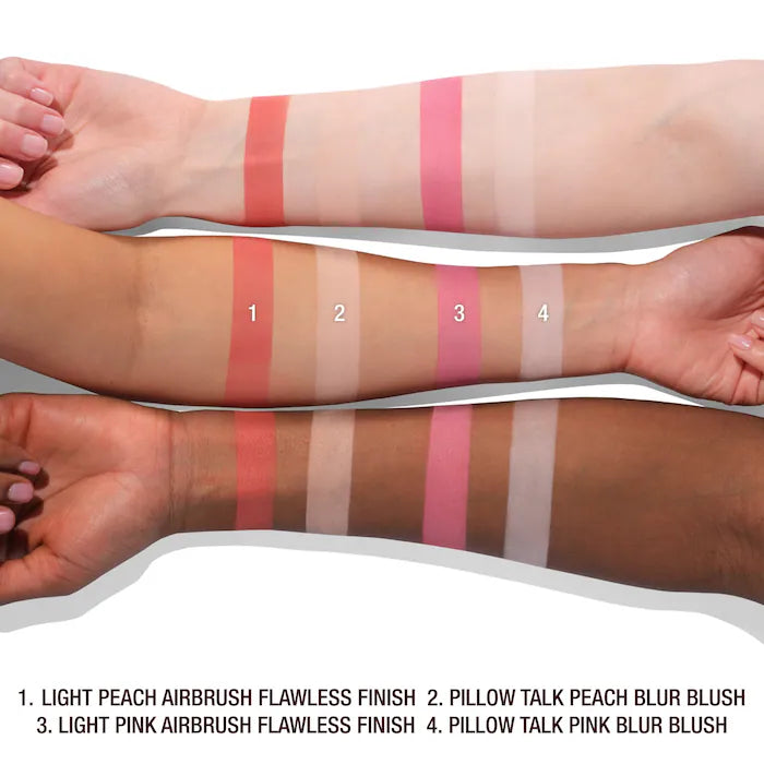 Charlotte Tilbury 
Pillow Talk Beauty Soulmates Airbrush Flawless Finish Brightening and Blush Powder Palette