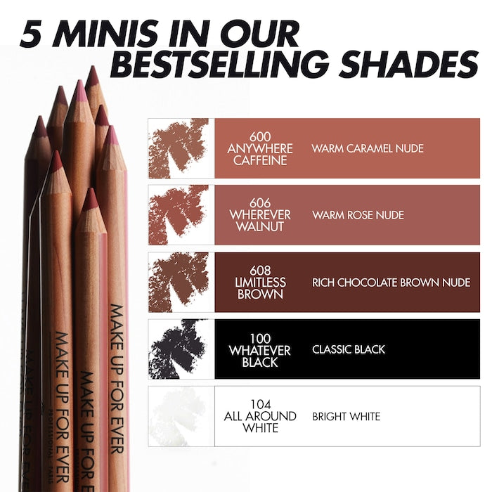 *PREORDER* Mini Artist Color Pencil Lipliner & Eyeliner Kit