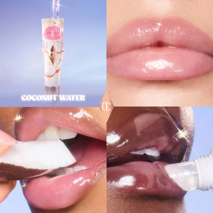 Charlotte Tilbury Unreal Lips Healthy Glow Néctar Lip Oil With Hyaluronic Acid and Vitamin E