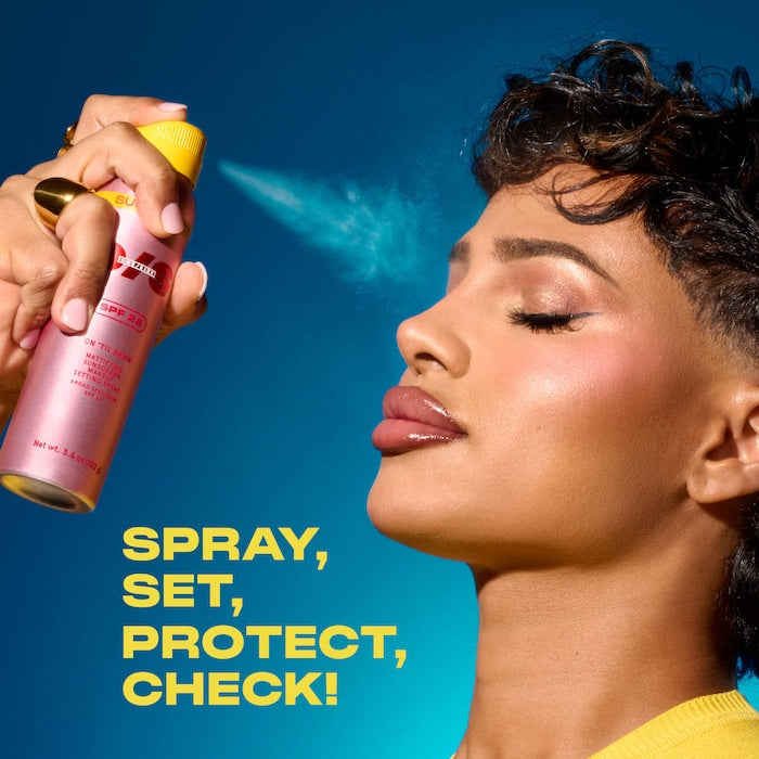 One Size On’ Till Dawn Mattifying Sunscreen MakeUp Setting Spray SPF 28