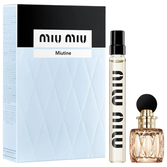Miu Miu Mini Miutine Eau De Parfum Perfume Dúo Gift Set